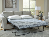 Prime Furniture - Ashley Furniture - Willarae Living Room - Queen Sofa Sleeper / Taupe - 5980339
